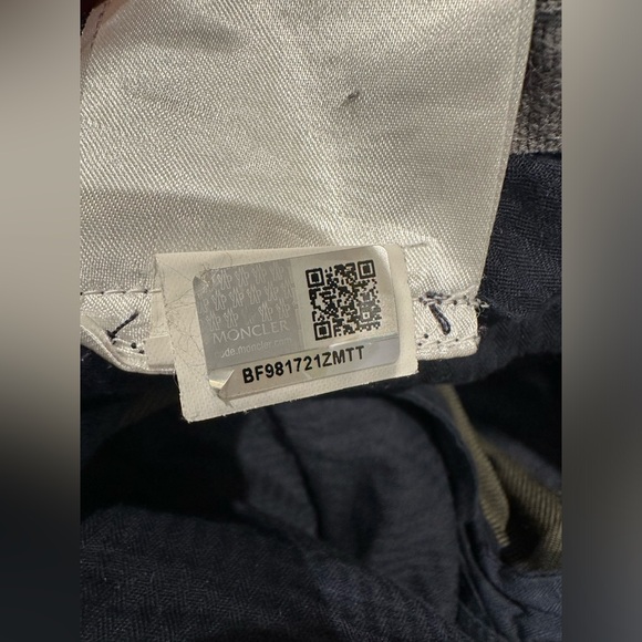Moncler pants size 46 army green - Picture 7 of 14
